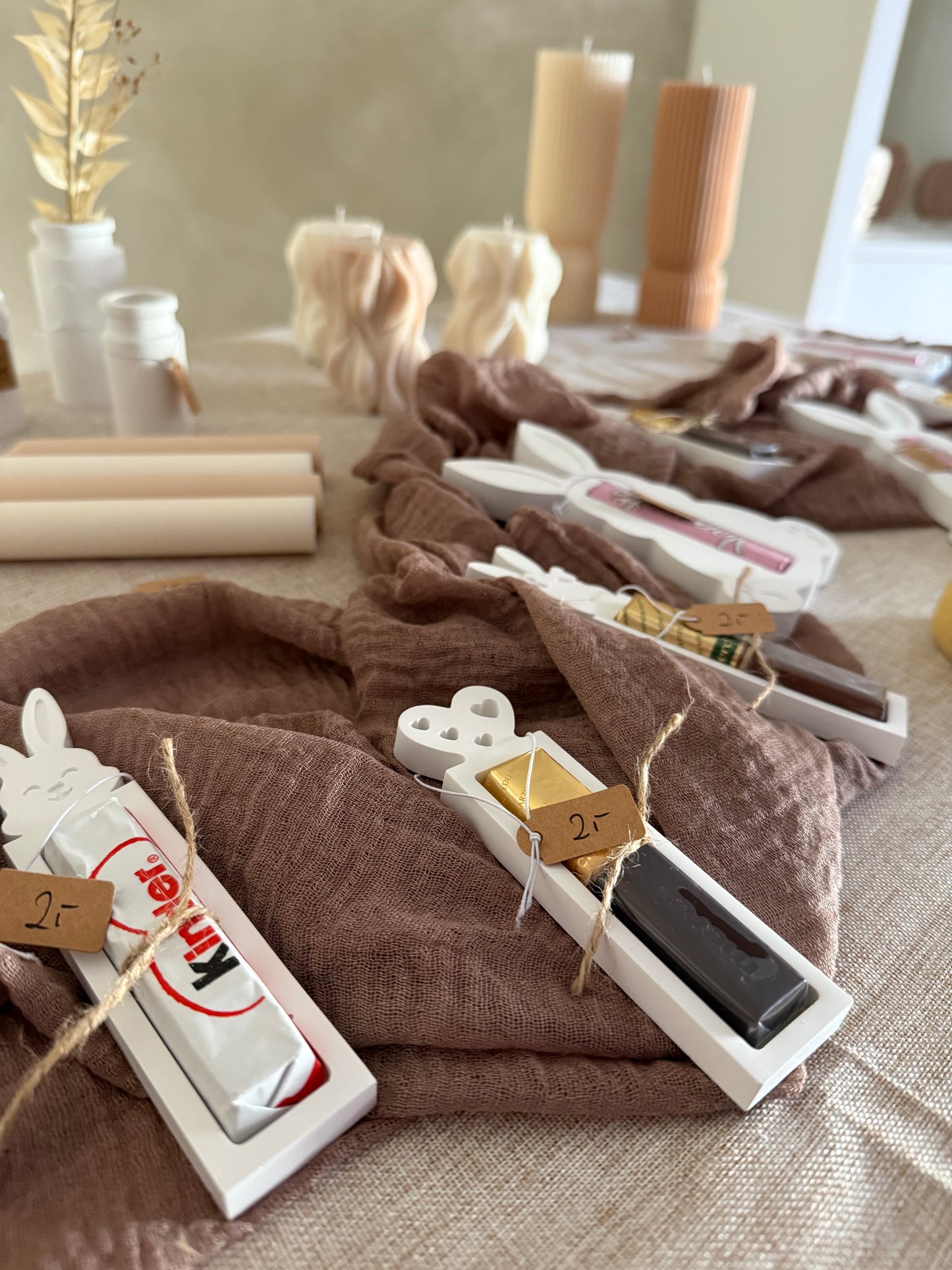 Geschenkset mit Schokolade