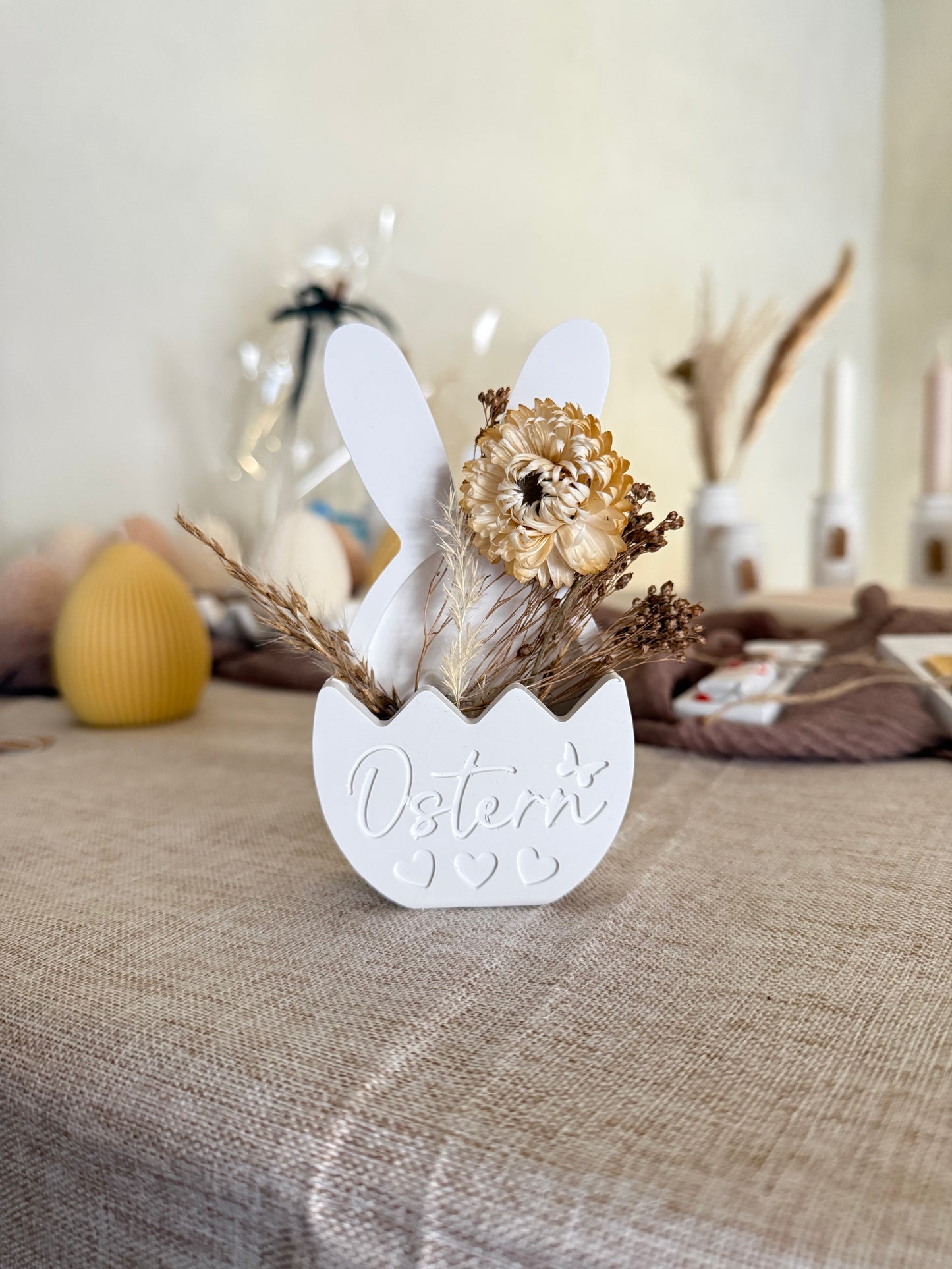 Geschenkset mit Trockenblumen